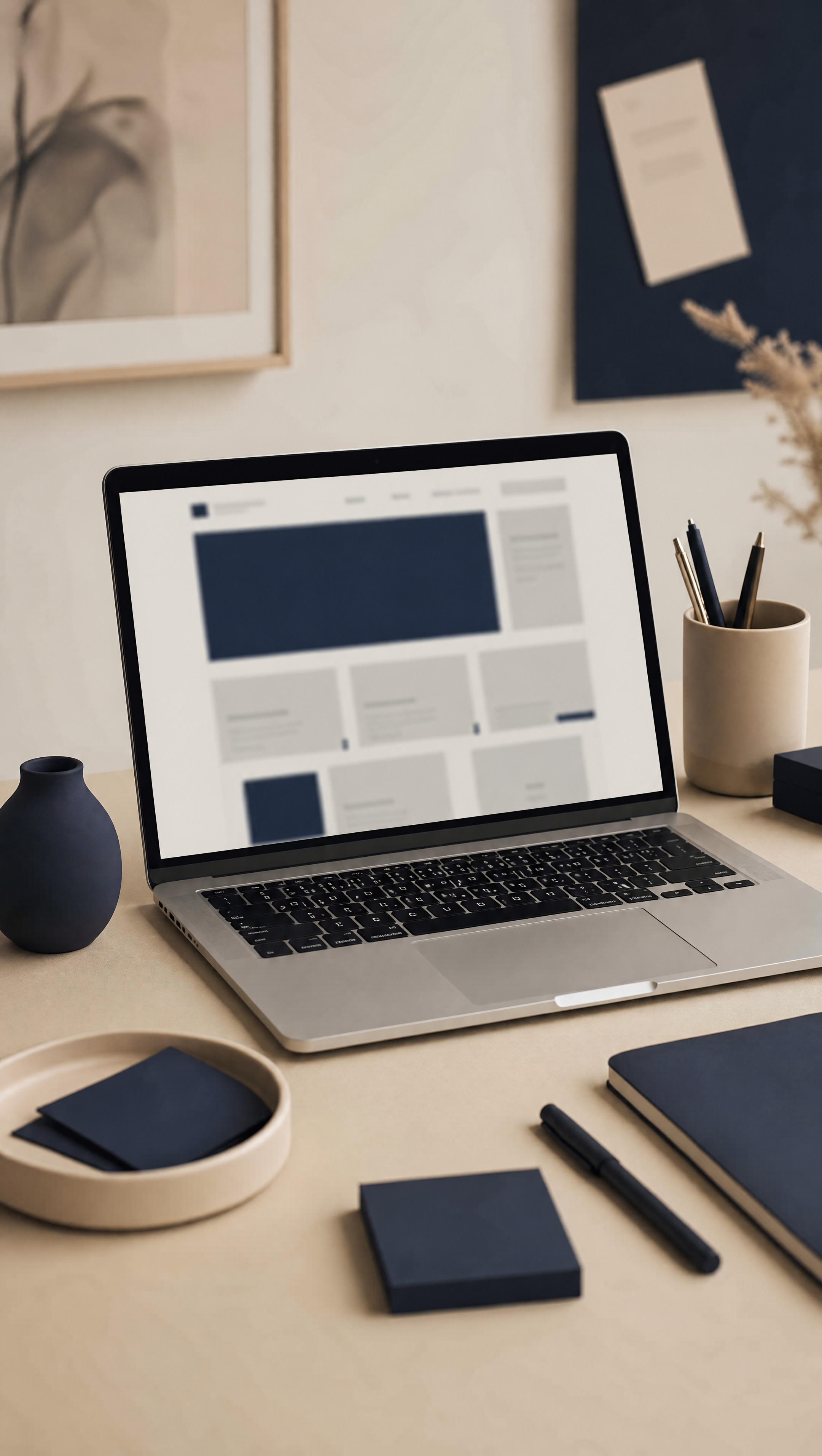 Espace de travail organisé illustrant une gestion administrative structurée